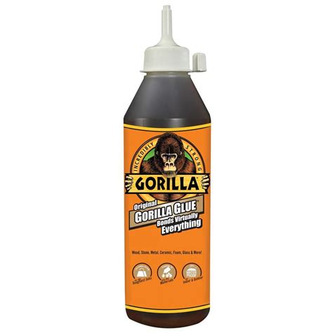 Lowes gorilla glue - Shop Gorilla Clear Grip 3-fl oz Liquid Bonding Waterproof, Quick Dry, Flexible Multipurpose Adhesive in the Multipurpose Adhesive department at Lowe's.com. Gorilla clear grip is the crystal clear, holds in an instant contact adhesive. Gorilla clear grip is a flexible, fast-setting, crystal clear contact adhesive